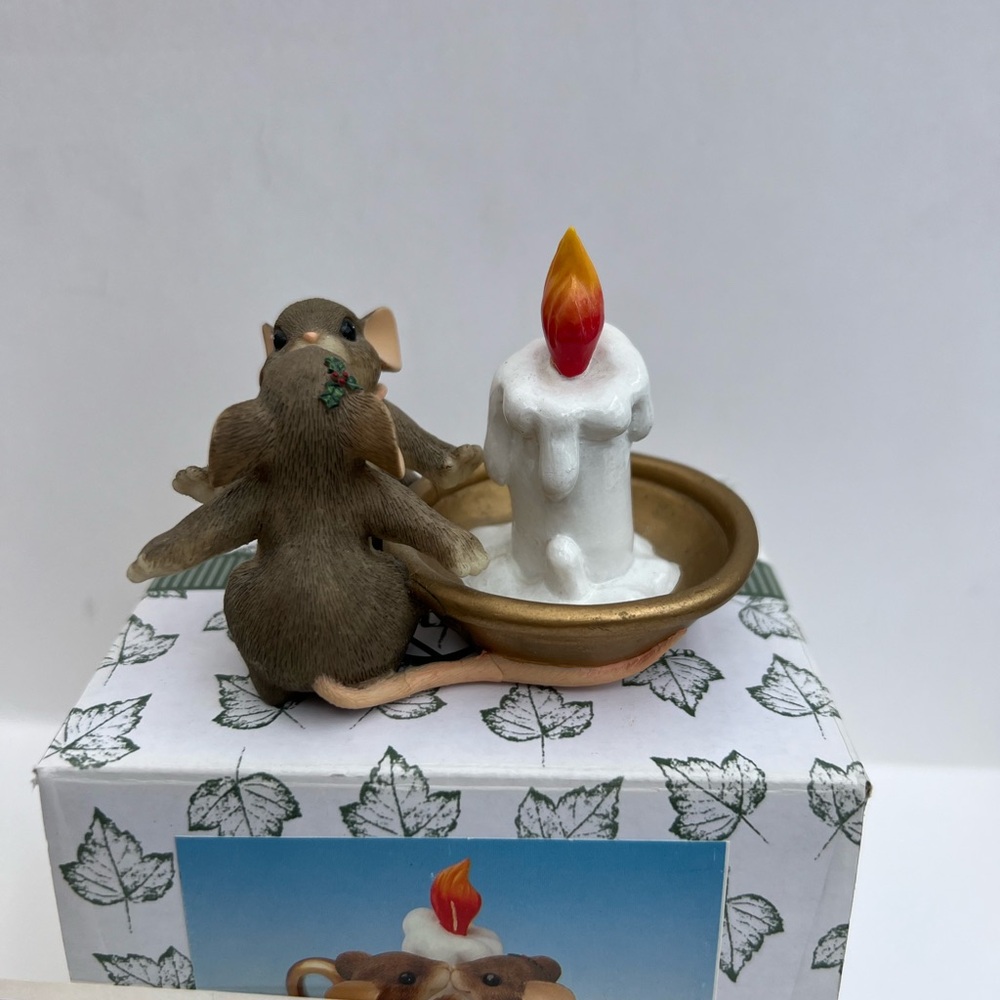 3 for $38~EUC~ Fitz And Floyd, "Charming Tails" Candle Light Kisses. - Picture 3 of 8